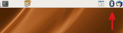 L'icône de gnome-bluetooth dans le systray L'icône de gnome-bluetooth dans le systray