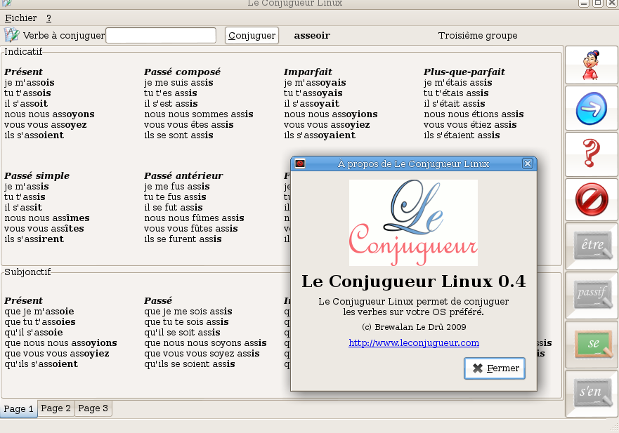 Le Conjugueur Linux Wiki Ubuntu Fr