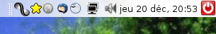 TimeVault dans la zone de notification TimeVault dans la zone de notification