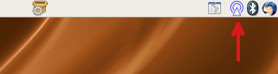 L'icône de gnome-obex-server dans le systray L'icône de gnome-obex-server dans le systray