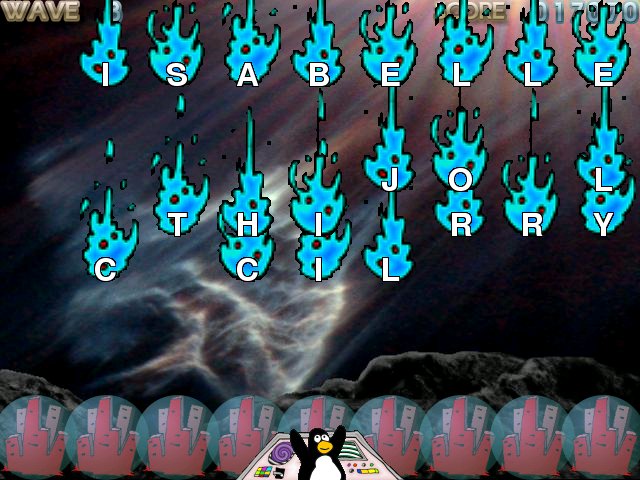 Image du jeux en pleine écran Tux typing 2 Image du jeux en pleine écran Tux typing 2
