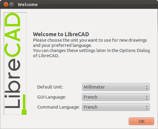 Configuration de LibreCAD