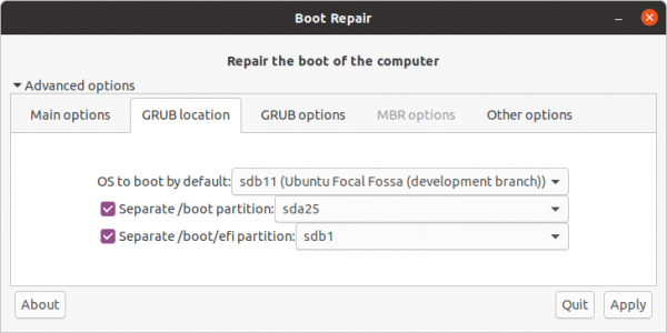 boot-repair [Wiki ubuntu-fr]