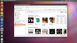 Ubuntu 11.04, arborant la nouvelle interface par défaut, Unity.