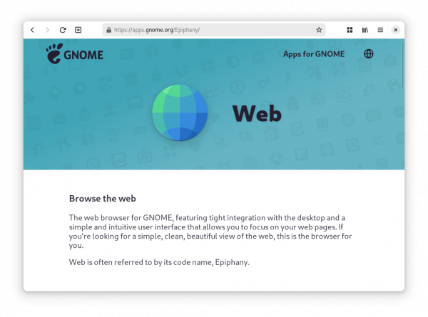 GNOME Web 3.26